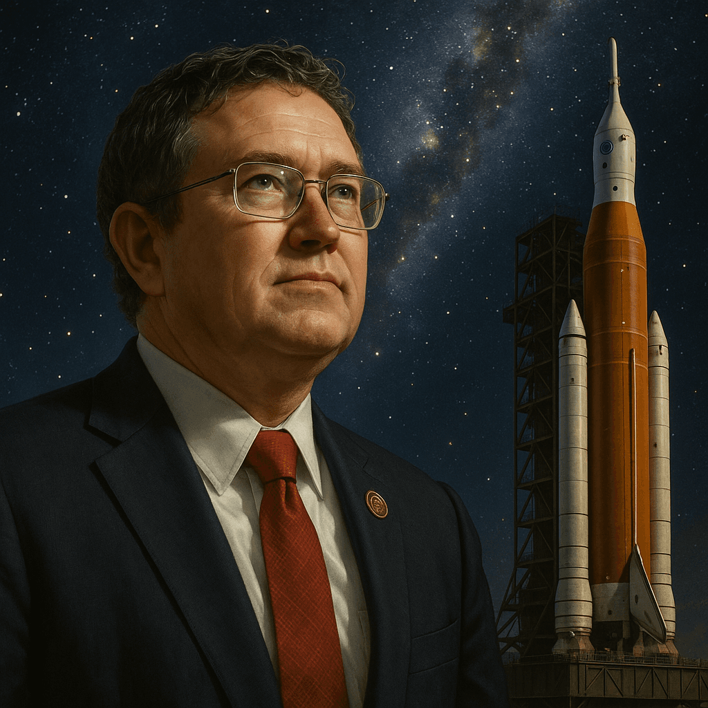 AI-generated visual for Thomas Massie: The Congressman with a Vision for Space Exploration